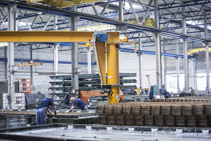 Výrobní prostory Goldbeck Prefabeton Výrobní prostory Goldbeck Prefabeton